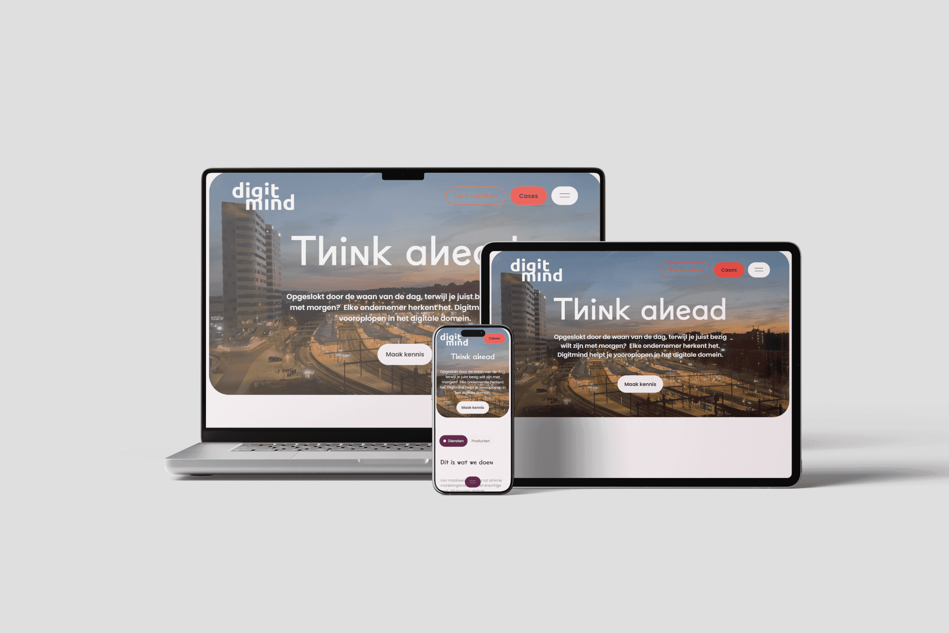mockup Digitmind